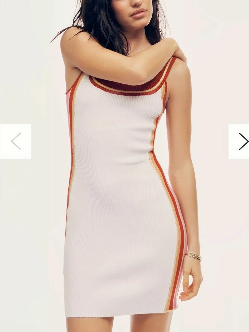 NWT Anthropologie Daily Practice Ribbed Mini Dress Size Medium